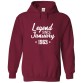 Legend Since January 1963 Unisex Kids & Adult Pullover Hoodie									